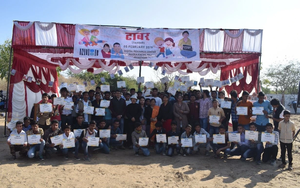 Students and the IN-DEED community together at Taabar Mela